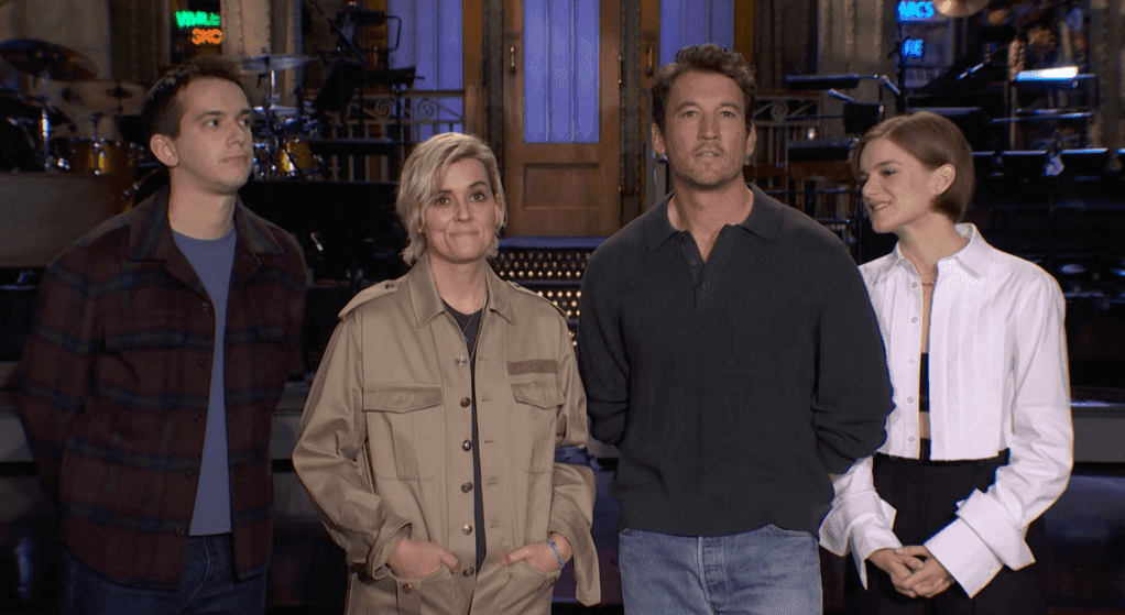 ‘SNL’ Promo: Andrew Dismukes and Ashley Padilla Seek Compliments from Miles Teller and Brandi Carlile