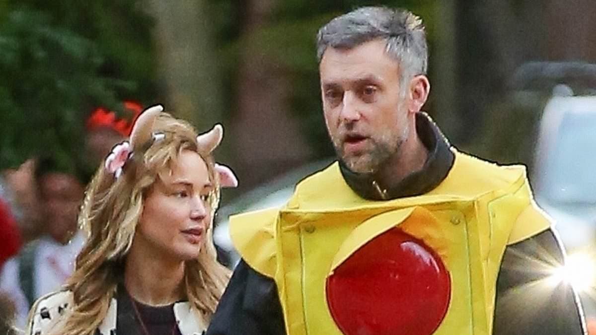 Jennifer Lawrence Celebrates Baby's First Halloween in Unique Costume
