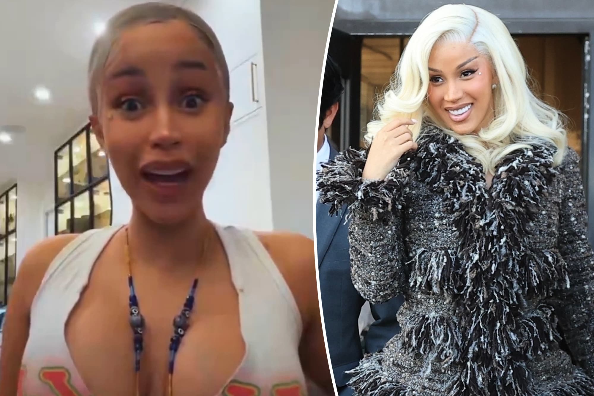 Cardi B Reveals She Has Not Washed Her Hair in Three Months