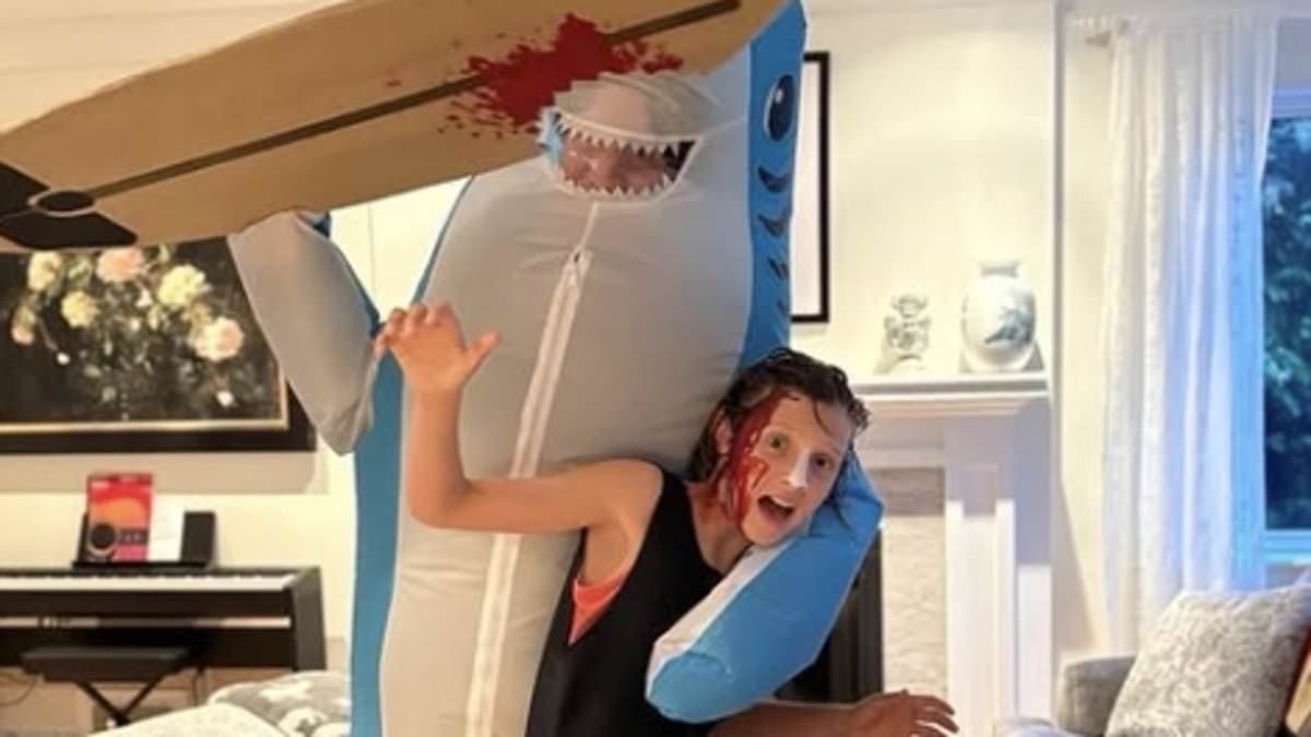Justin Trudeau's Halloween Costume References Katy Perry's Iconic Sharks
